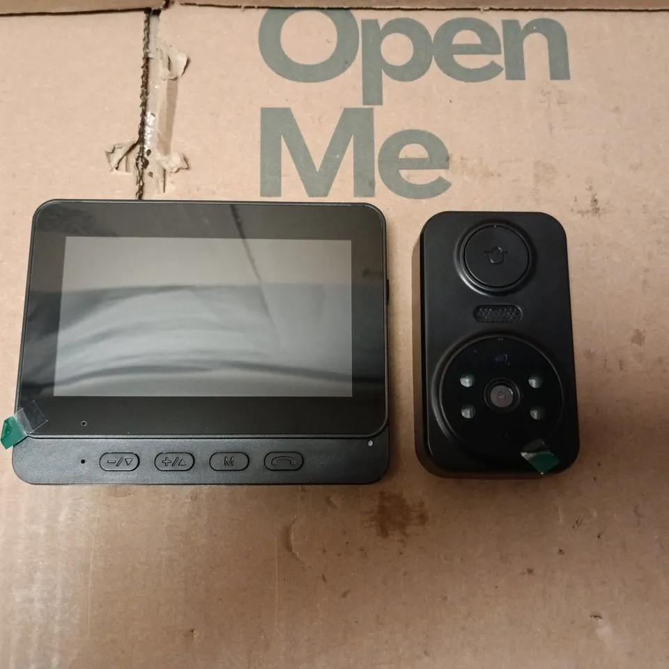 SMART HOME VIDEO DOORBELL KIT WITH INDOOR MONITOR - BOXED 