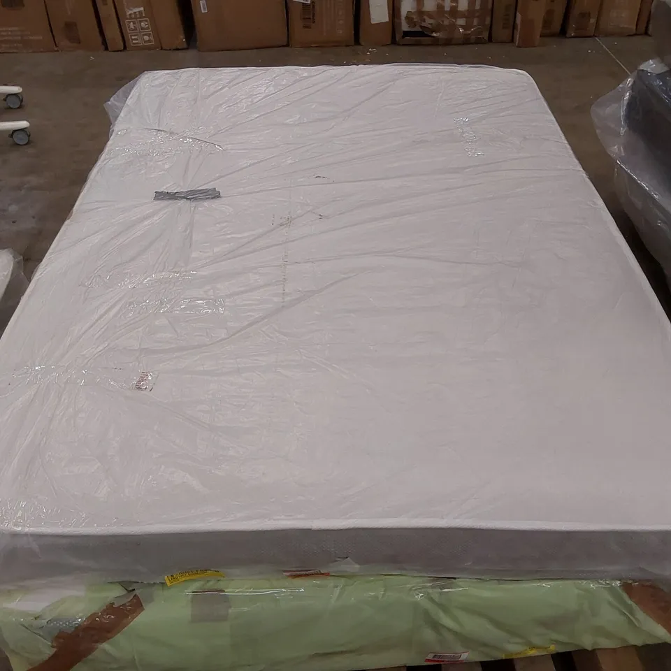 QUALITY BAGGED HYBRID MEMORY NATURAL OPEN COIL 4'6" DOUBLE MATTRESS