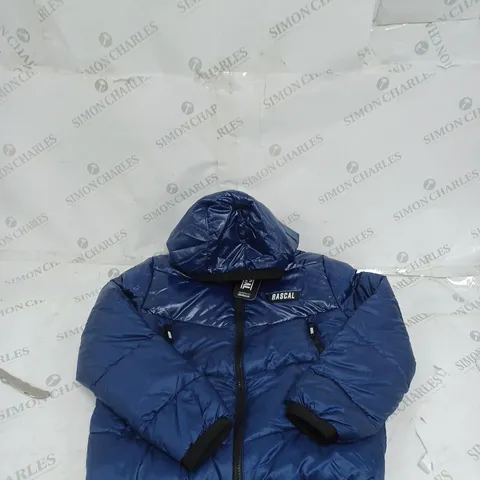 CHILDRENS RASCAL COAT 9-10 YEARS BLUE
