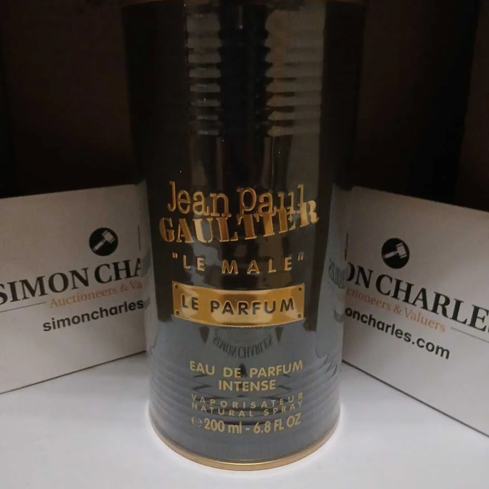 BOXED AND SEALED JEAN PAUL GAULTIER LE MALE EAU DE PARFUM INTENSE 200ML