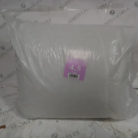 SINGLE QUILT 4.5 TOG COROVIN COVER IN WHITE