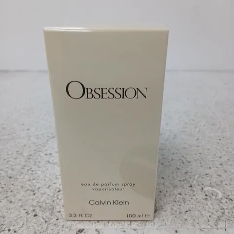 BOXED AND SEALED CALVIN KLEIN OBSESSION EAU DE PARFUM 100ML