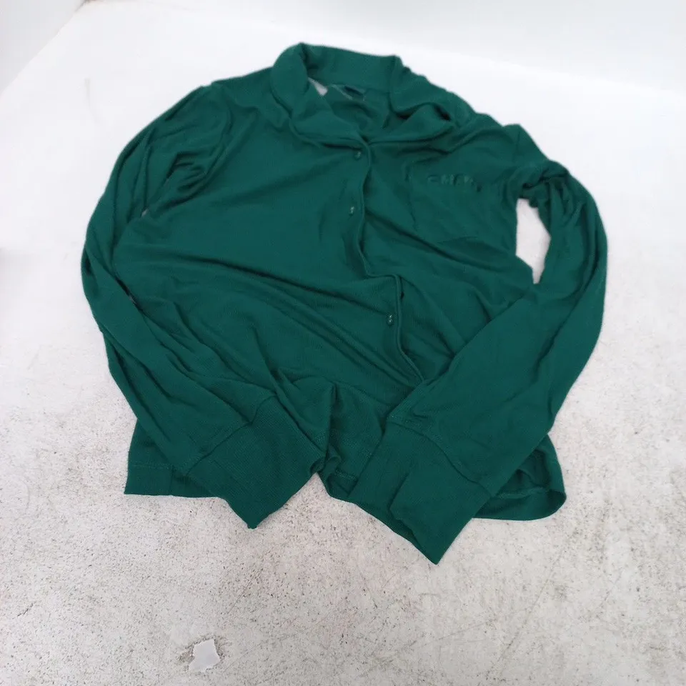 CLOMANA WOMEN'S LONG PJ SET – EMERALD GREEN, SIZE SMALL