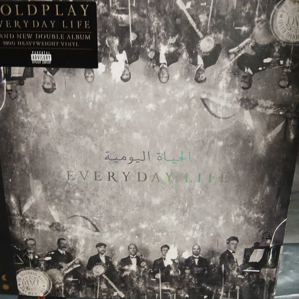 COLDPLAY EVERYDAY LIFE BRAND NEW DOUBLE ALBUM 180G HEAVYWEIGHT VINYL 