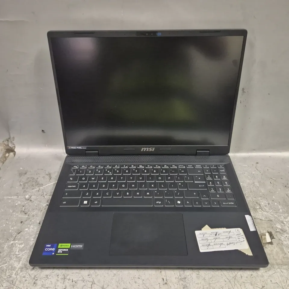 MSI CREATOR M16 LAPTOP