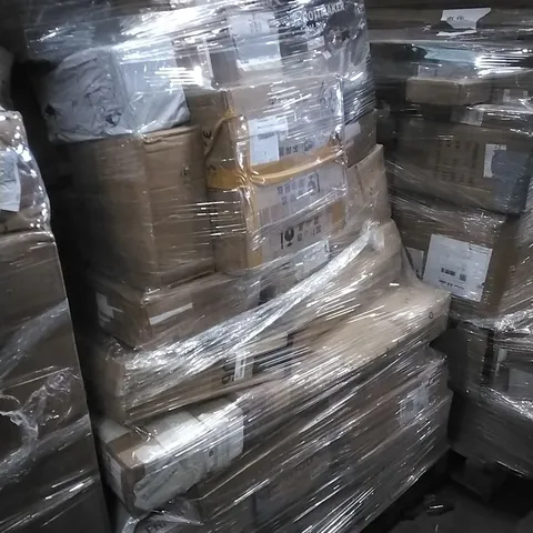 PALLET OF HOUSEHOLD ITEMS TO INCLUDE ROTI MAKER, ICE DISPENSER, SHOE BOX AND OTHER ASSORTED ITEMS...