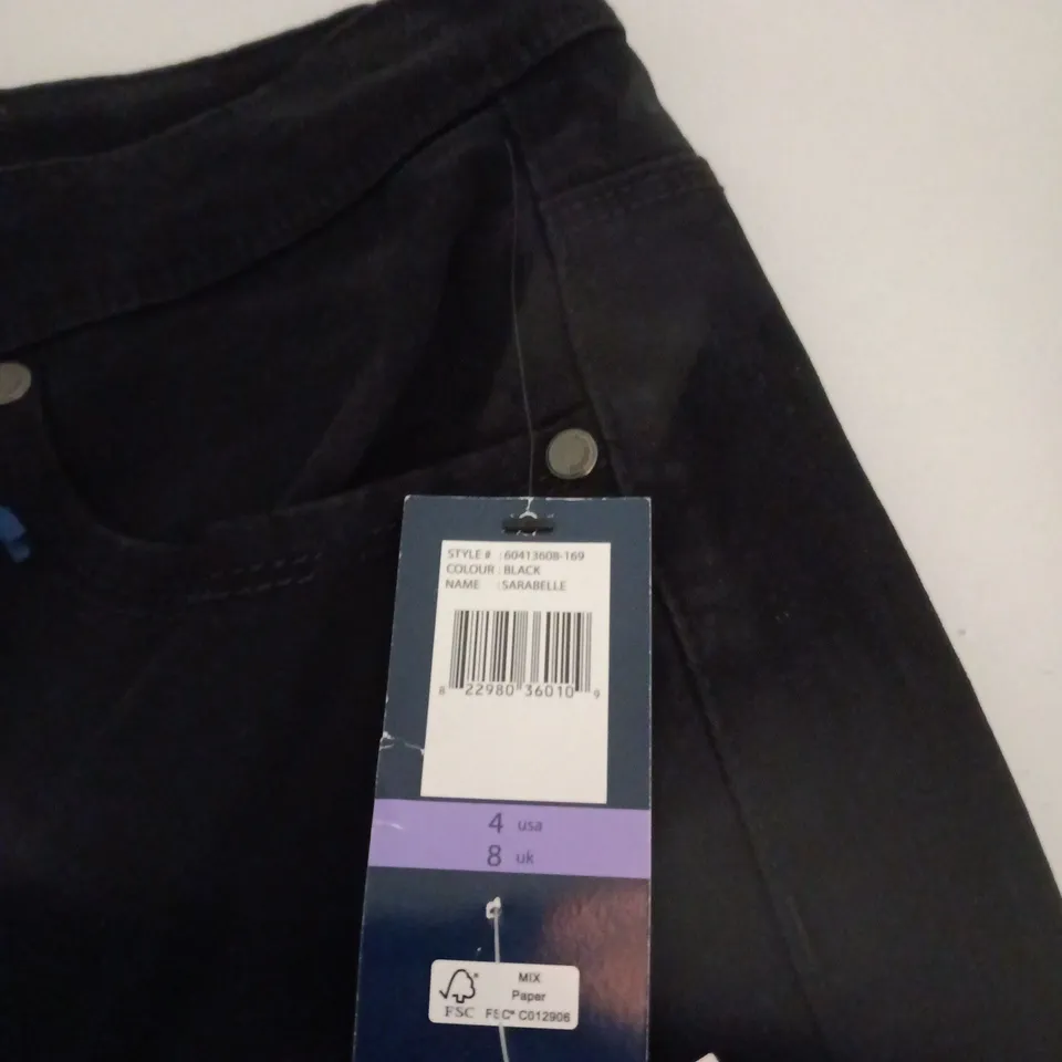 BANDOLINO SARABELLE BLACK JEANS UK 8 TAGGED