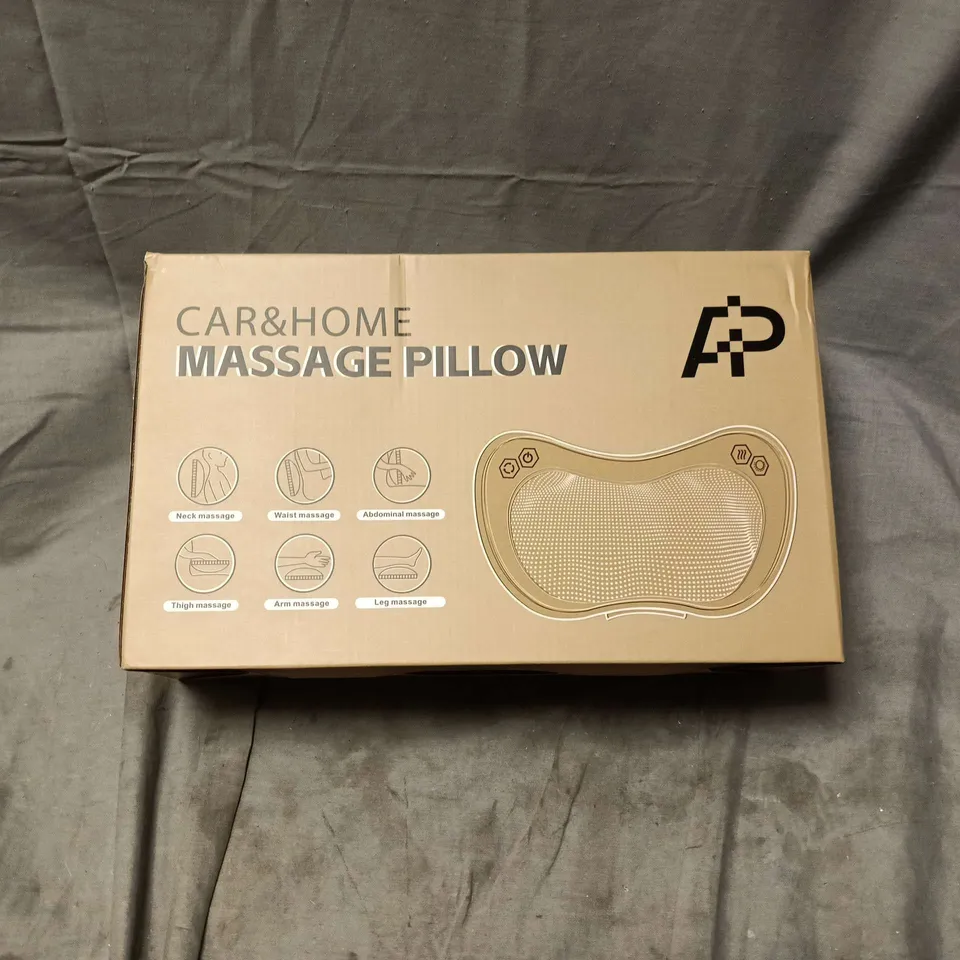 AP CAR & HOME MASSAGE PILLOW – BLACK