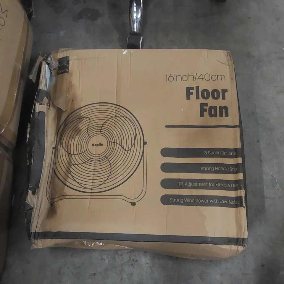 BOXED KEPLIN 16 INCH FLOOR FAN 