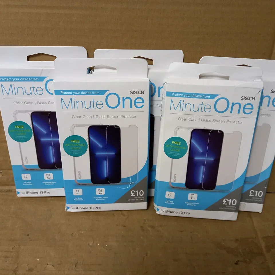 MINUTE ONE CLEAR CASES FOR IPHONE 13 PRO