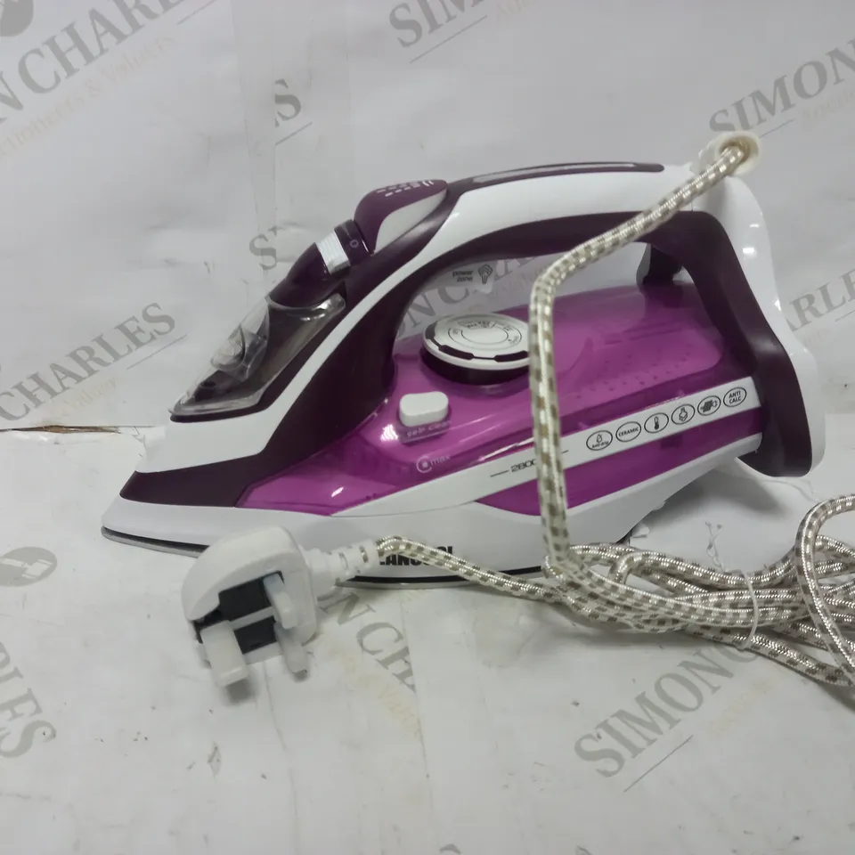 ZANUSSI ZSI9270PK PINK 2800W STEAM IRON