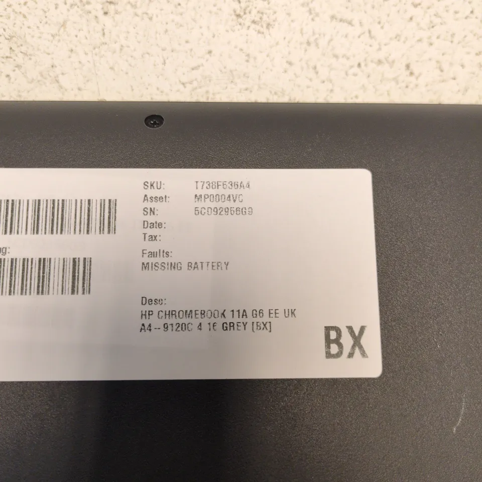 HP CHROMEBOOK 11A G6 EE UK GREY