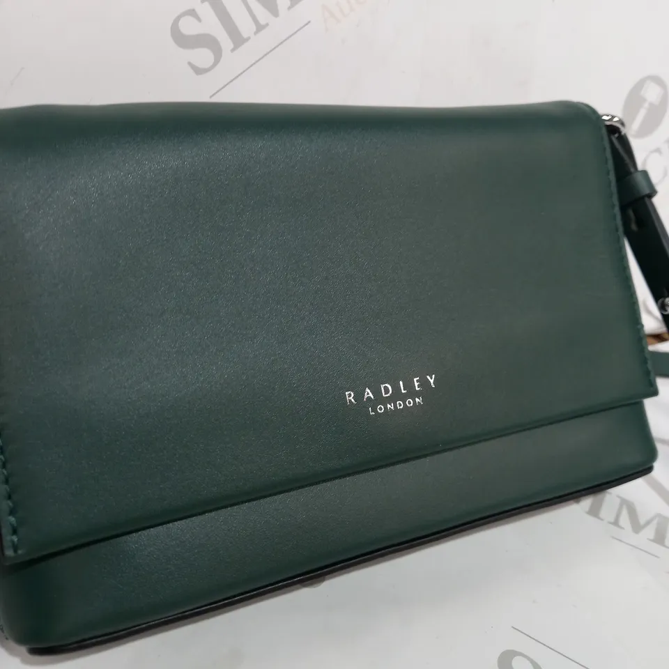 RADLEY LONDON GREEN SMALL SHOULDER BAG