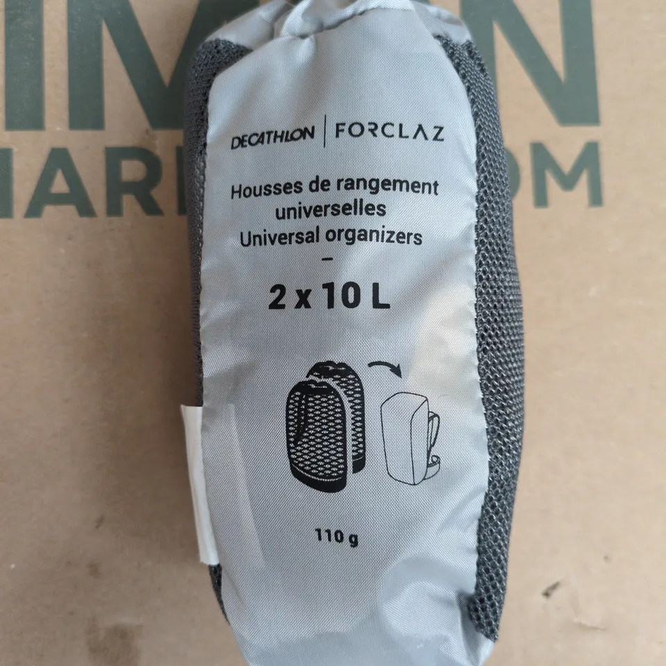 DECATHLON FORCLAZ UNIVERSAL STORAGE ORGANISERS