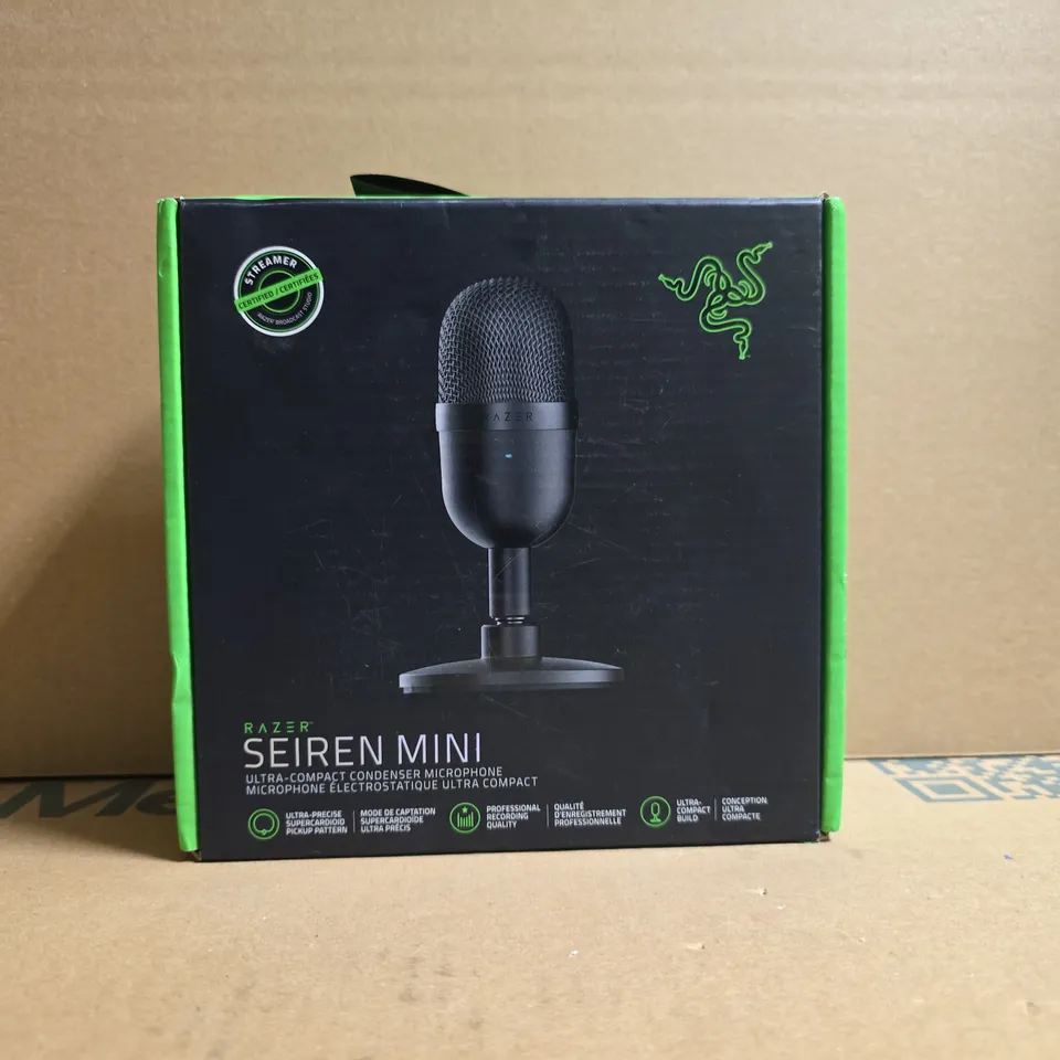 RAZER SEIREN MINI USB CONDENSER MICROPHONE