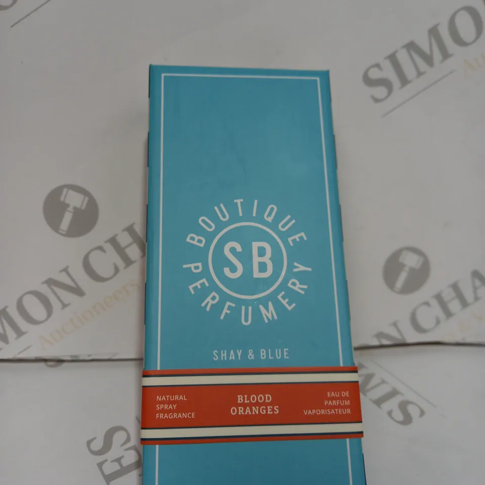 SHAY & BLUE BOUTIQUE PERFUMERY BLOOD ORANGE NATURAL SPRAY FRAGRANCE 