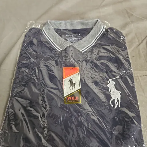 POLO RALPH LAUREN POLO SHIRT – NAVY, MEN'S SIZE L
