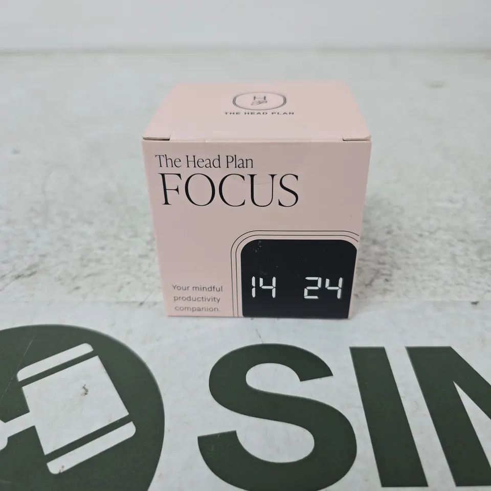 THE HEAD PLAN FOCUS TIMER – PINK BOXED