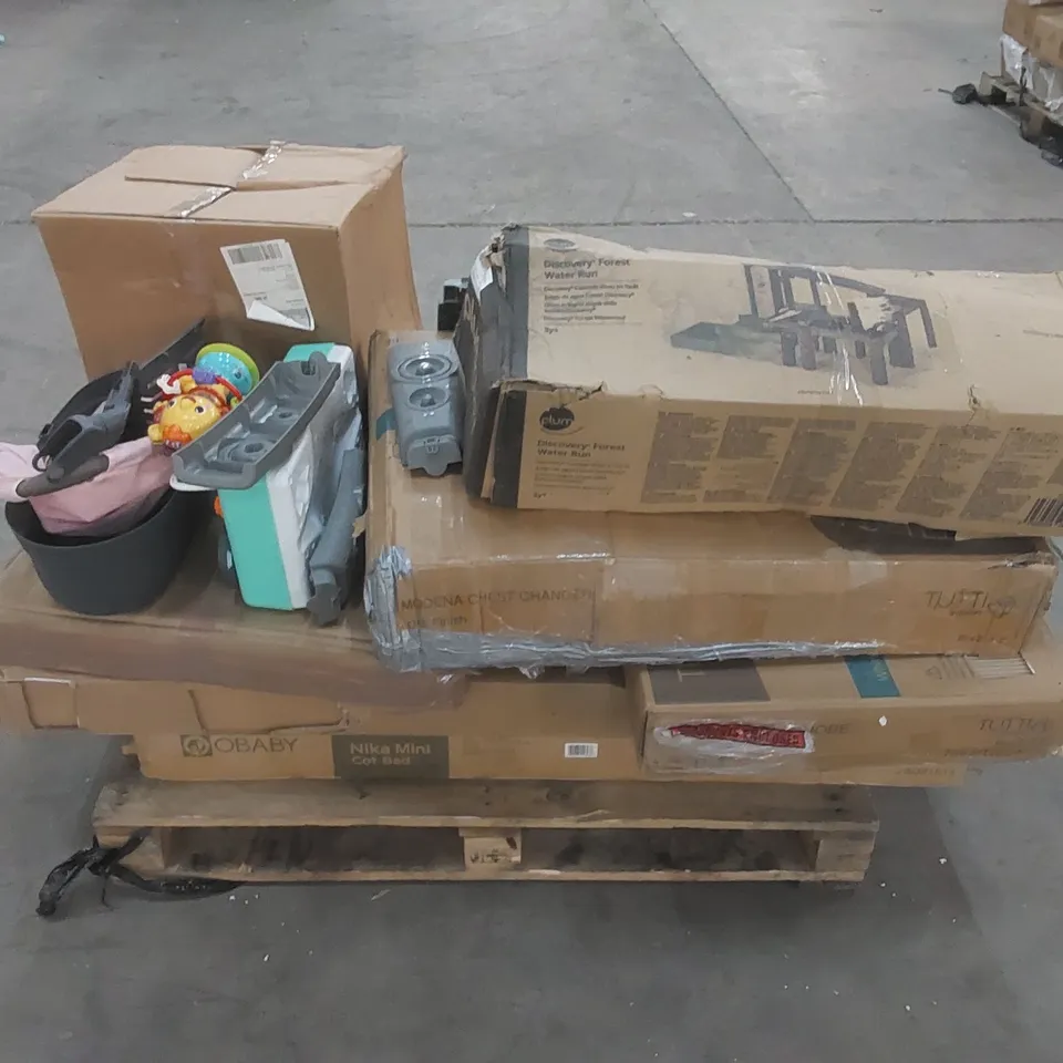 PALLET TO CONTAIN ASSORTED BOXED FURNITURE AND FURNITURE PARTS