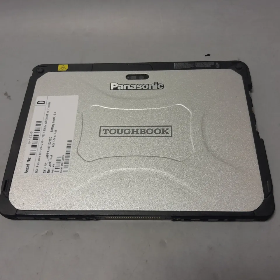 PANASONIC TOUGHBOOK CF-20 TABLET - 10.1" SCREEN