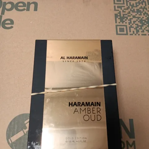 BOXED AL HARAMAIN AMBER OUD GOLD EDITION 120ML SPRAY