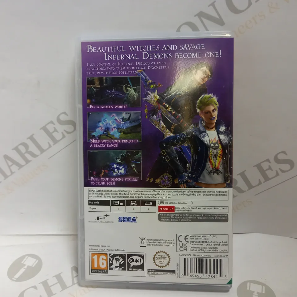 BAYONETA 3 (NINTENDO SWITCH)