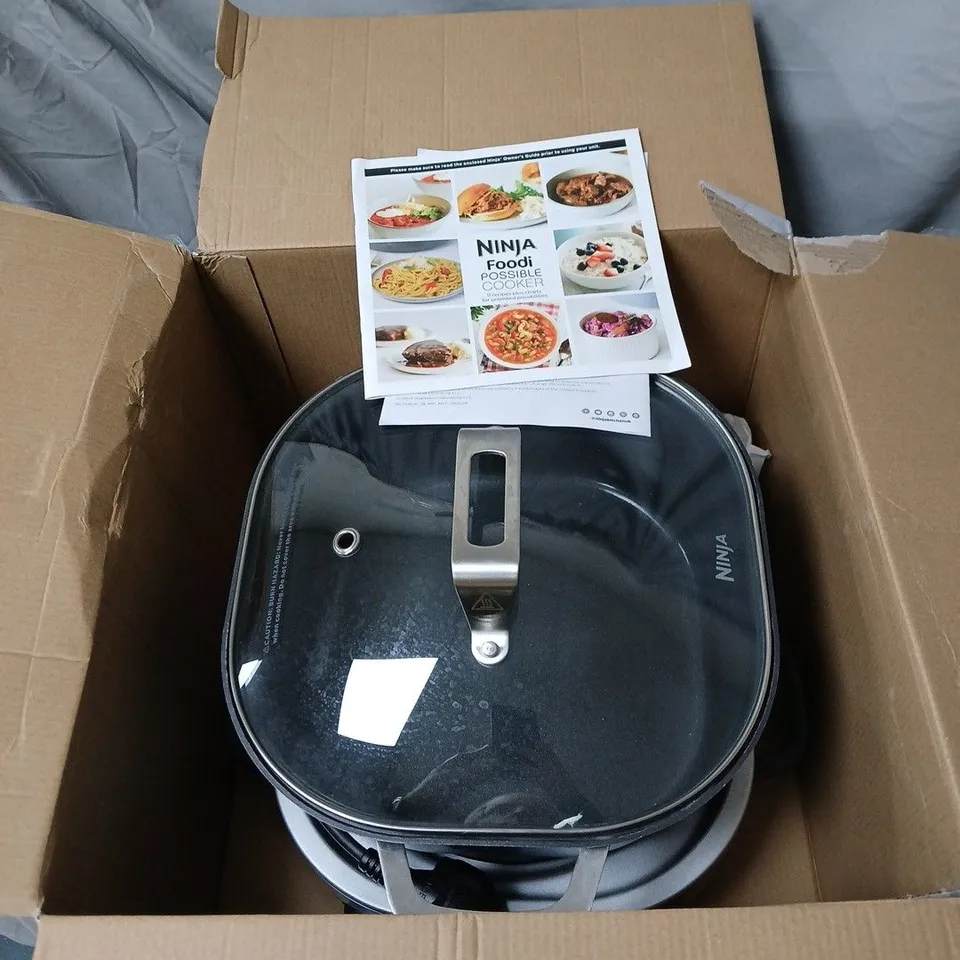 NINJA FOODI 8-MODE 6L POSSIBLECOOKER RICE & SLOW COOKER MC1101UK