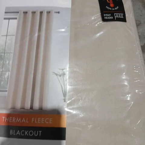 CATHERINE LANSFIELD THERMAL FLEECE CURTAINS 66 X 54"