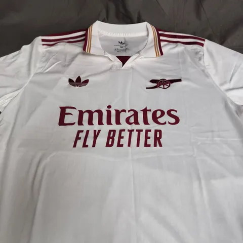 ADIDAS ARSENAL FOOTBALL SHIRT – EMIRATES FLY BETTER – MEN'S UK XXL