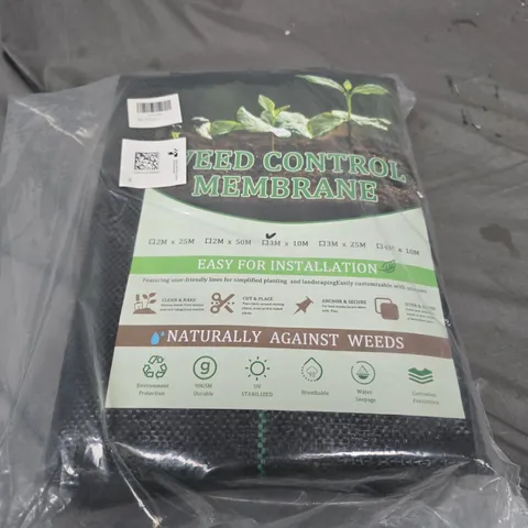 WEED CONTROL MEMBRANE - 3 X 10M 