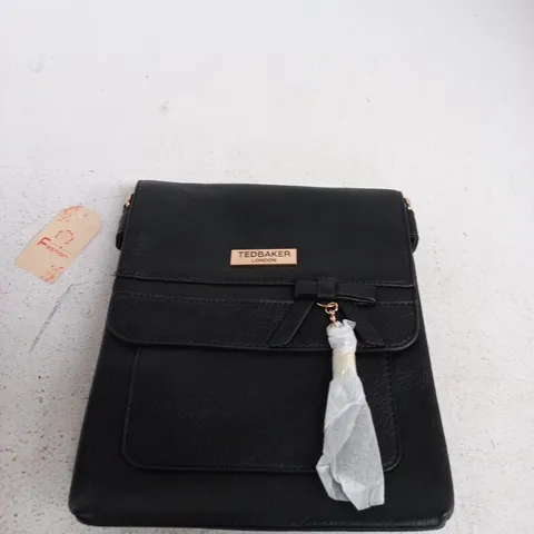 TED BAKER LONDON BLACK SHOULDER BAG – CROSSBODY STYLE