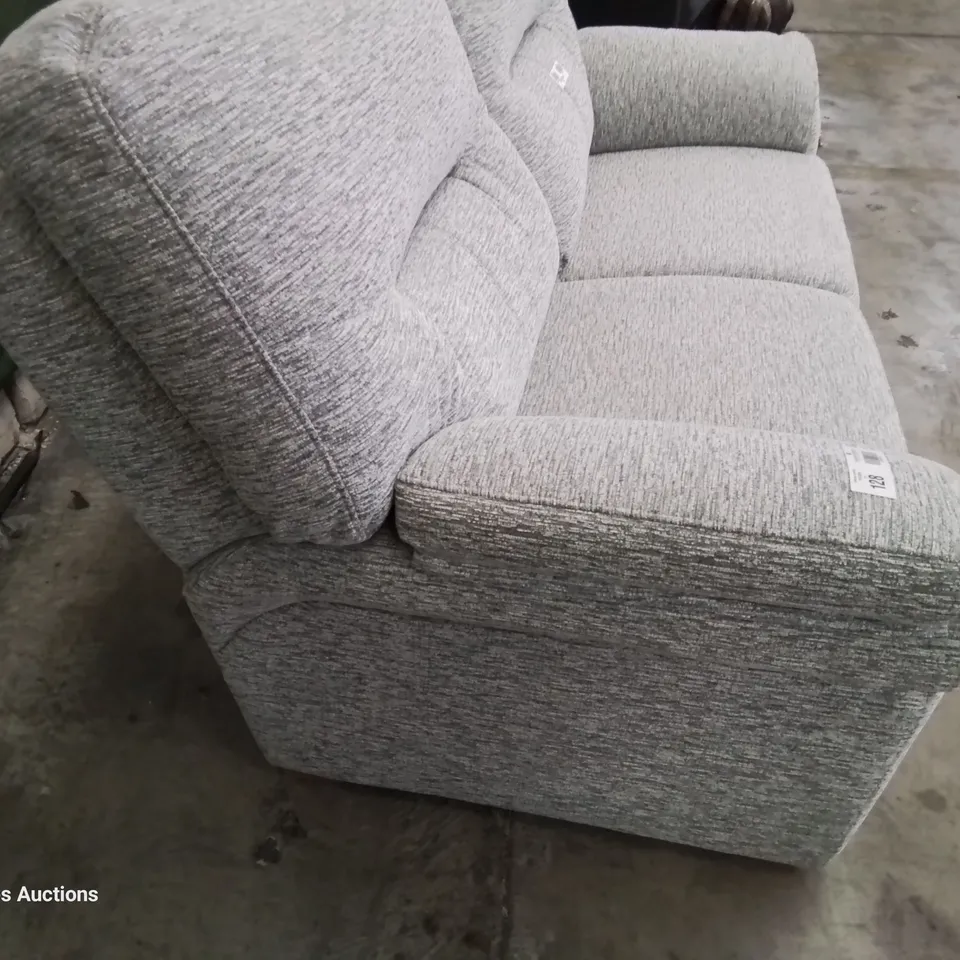 QUALITY BRITISH DESIGNER & MANUFACTURED G PLAN SEATTLE 2.5 SEATER SOFA MIRAGE ASH FABRIC 