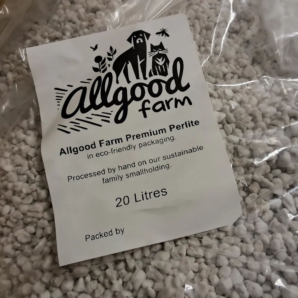 ALLGOOD FARM PREMIUM 20L PERLITE