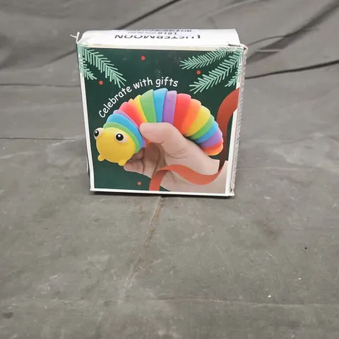 FIDGET TOY BOXED – RAINBOW CATERPILLAR.