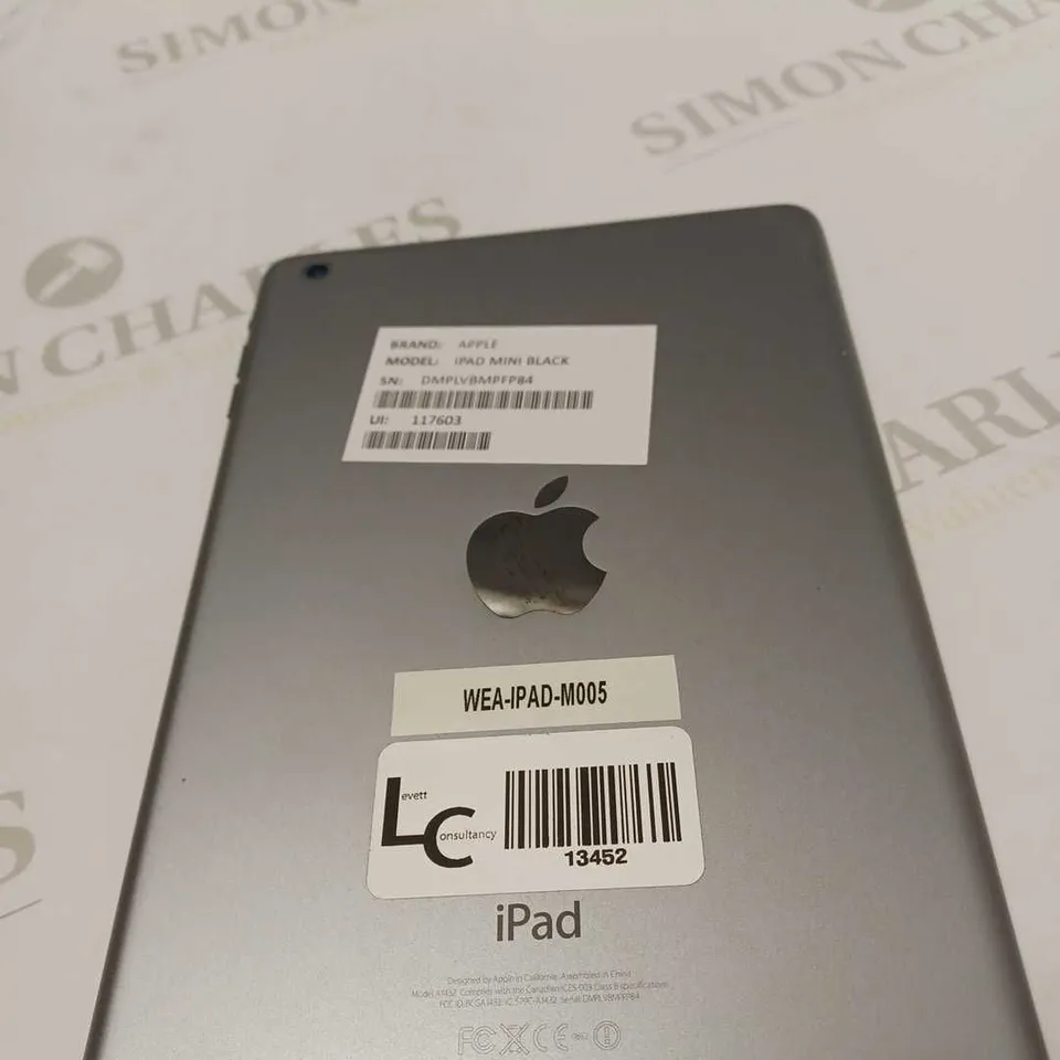 APPLE BLACK IPAD MINI DMPLVBMPFP84