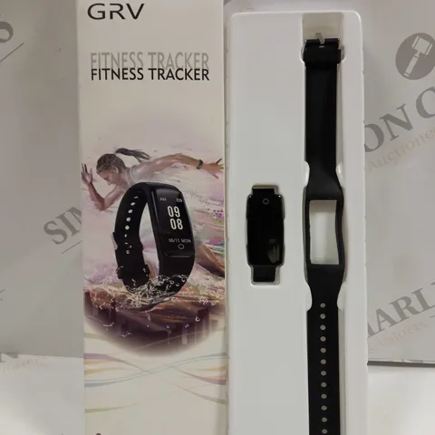 BOXED GRV FITNESS TRACKER - BLACK