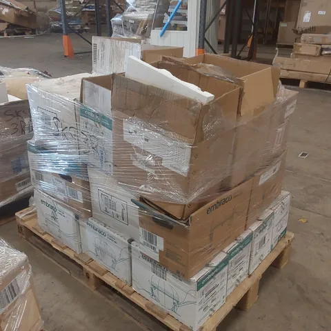 PALLET CONTAINING A VERY LARGE QUANTITY OF EMBRACO COMPRESSORS ECT