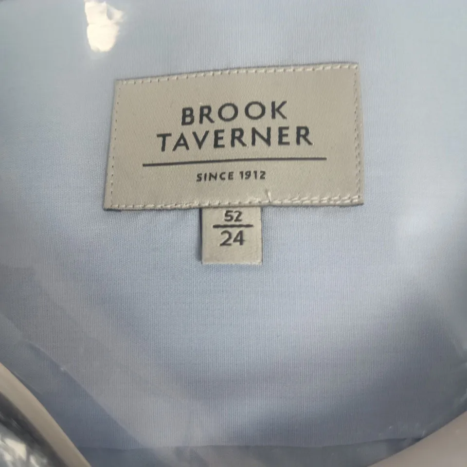 Brook Taverner Light Blue Shirt – Size 52/24 (Men's)