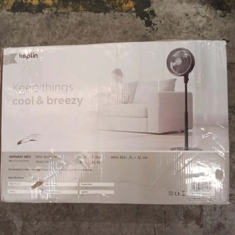 BOXED 10 STAND FAN 