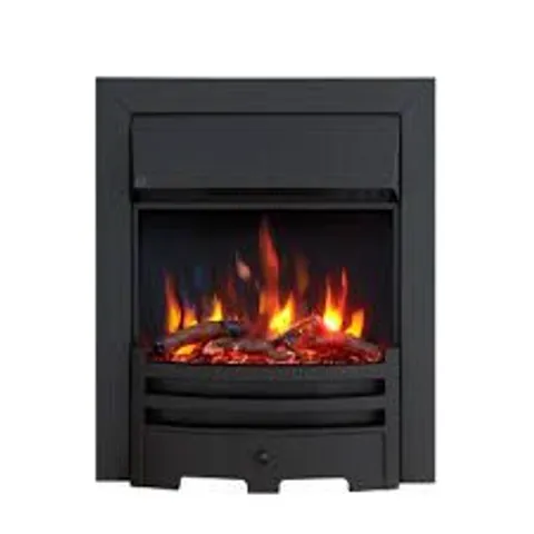 BOXED ROSA BELFRY HEATING BLACK ELECTRIC FIREPLACE INSERT (2 BOXES)