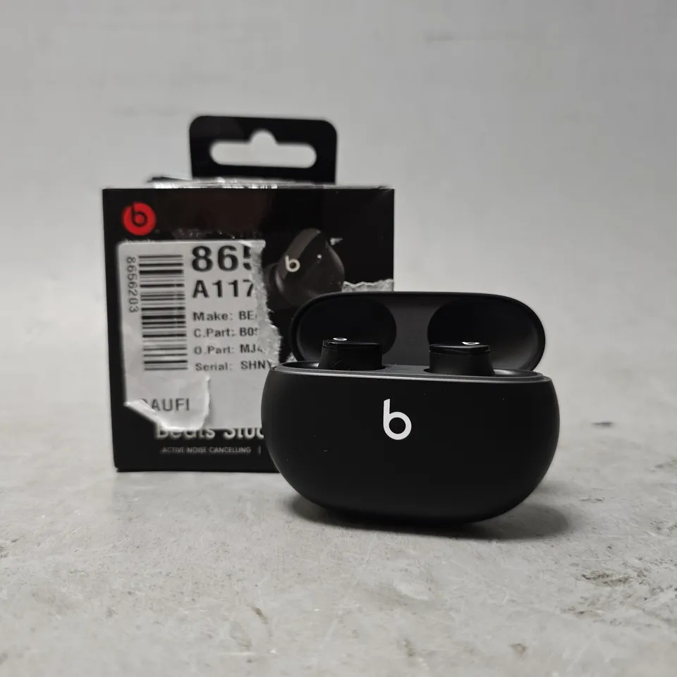 BOXED BEATS STUDIO BUDS IN BLACK