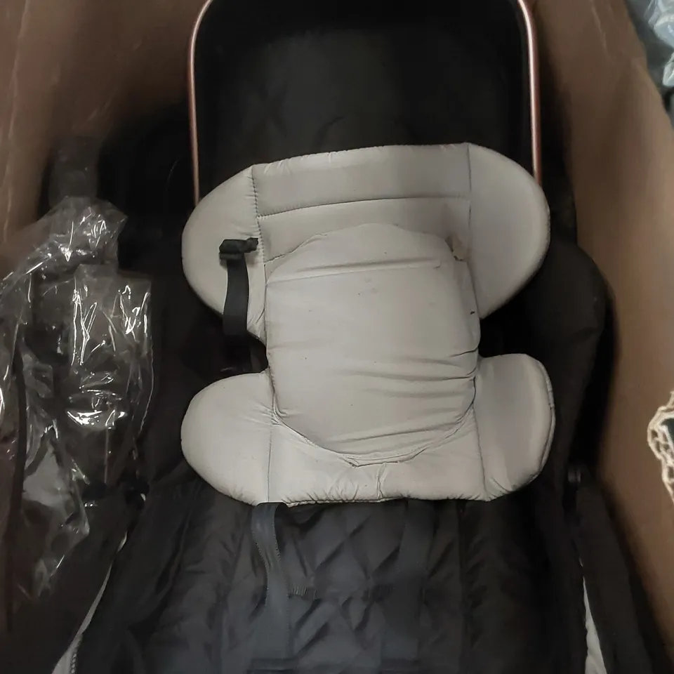 BOXED MYBABIIE STROLLER SET - INCLUDES STROLLER, CARRY COT AND CAR SEAT