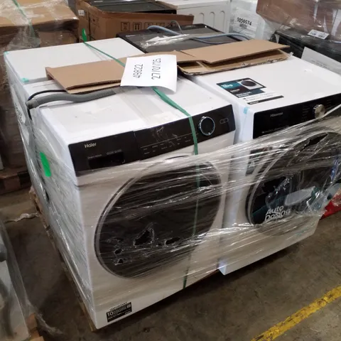 PALLET OF APPROXIMATELY 4 UNPROCESSED RAW RETURN WHITE GOODS TO INCLUDE