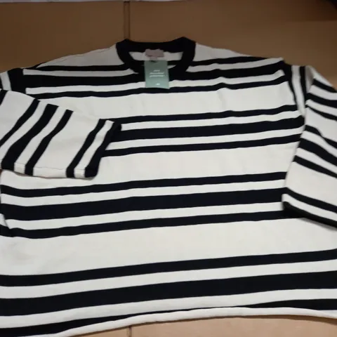 H&M STRIPED JUMPER - EUR L