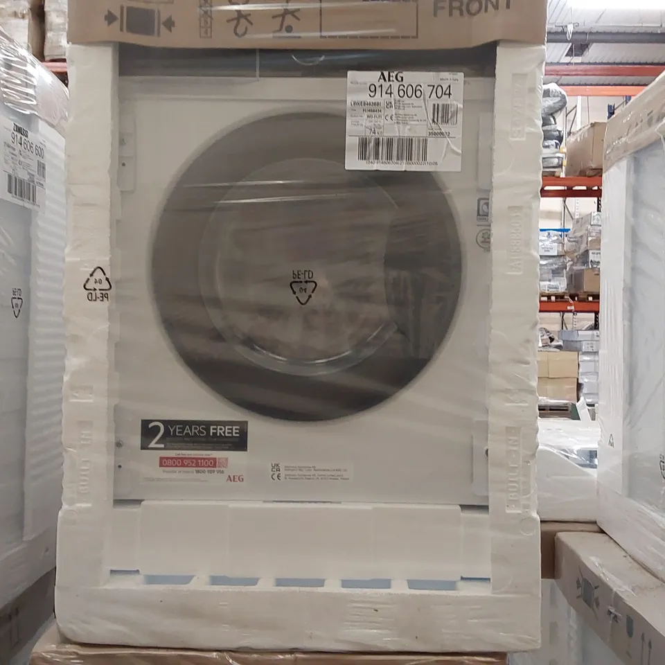 AEG L8WE84636BI 8000 POWERCARE CONDENSER 8 KG WASHER DRYER