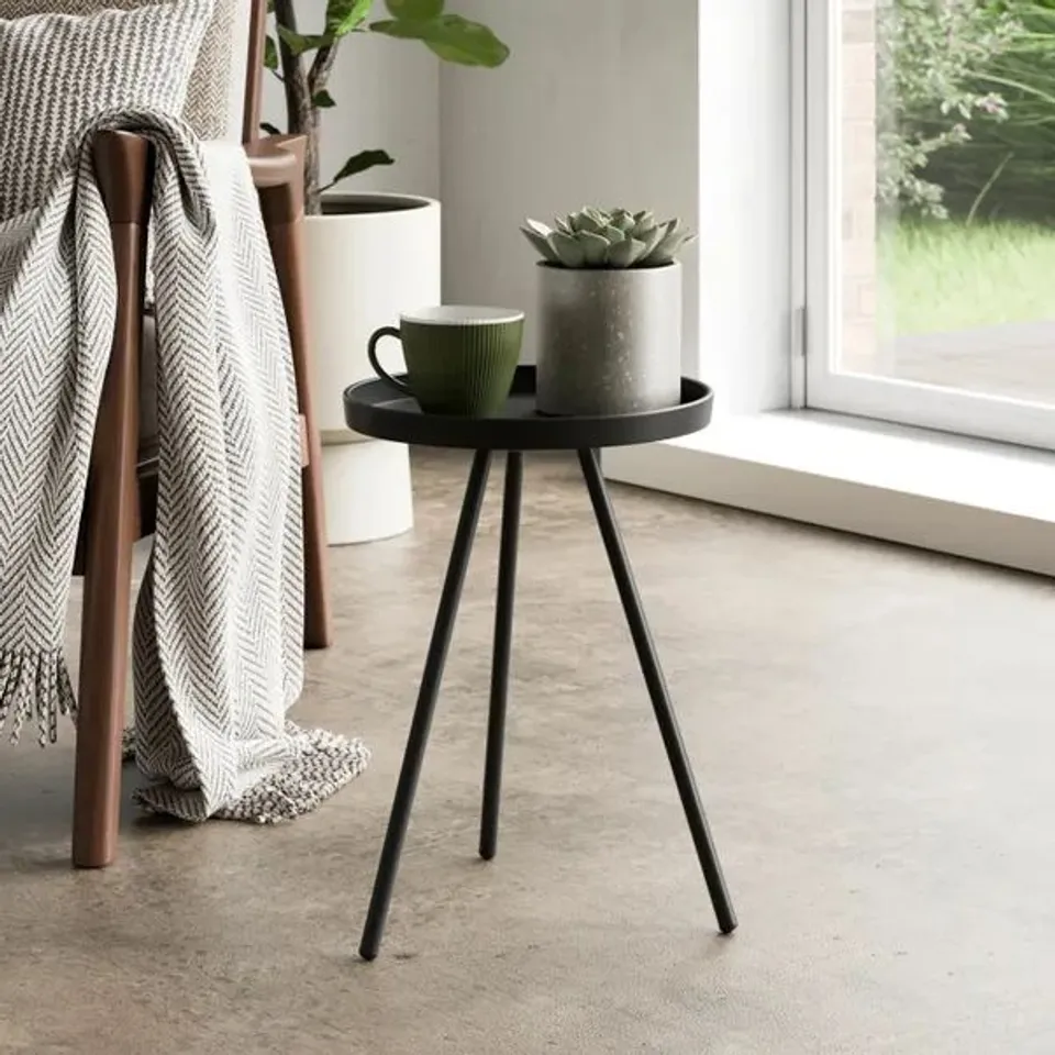 BOXED KAI SIDE TABLE - BLACK (1 BOX)