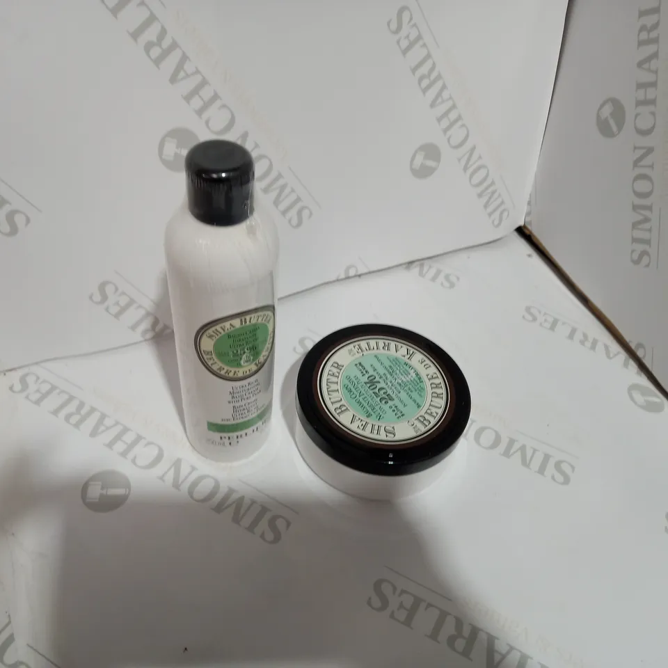 SHEA BUTTER BODY LOTION SET