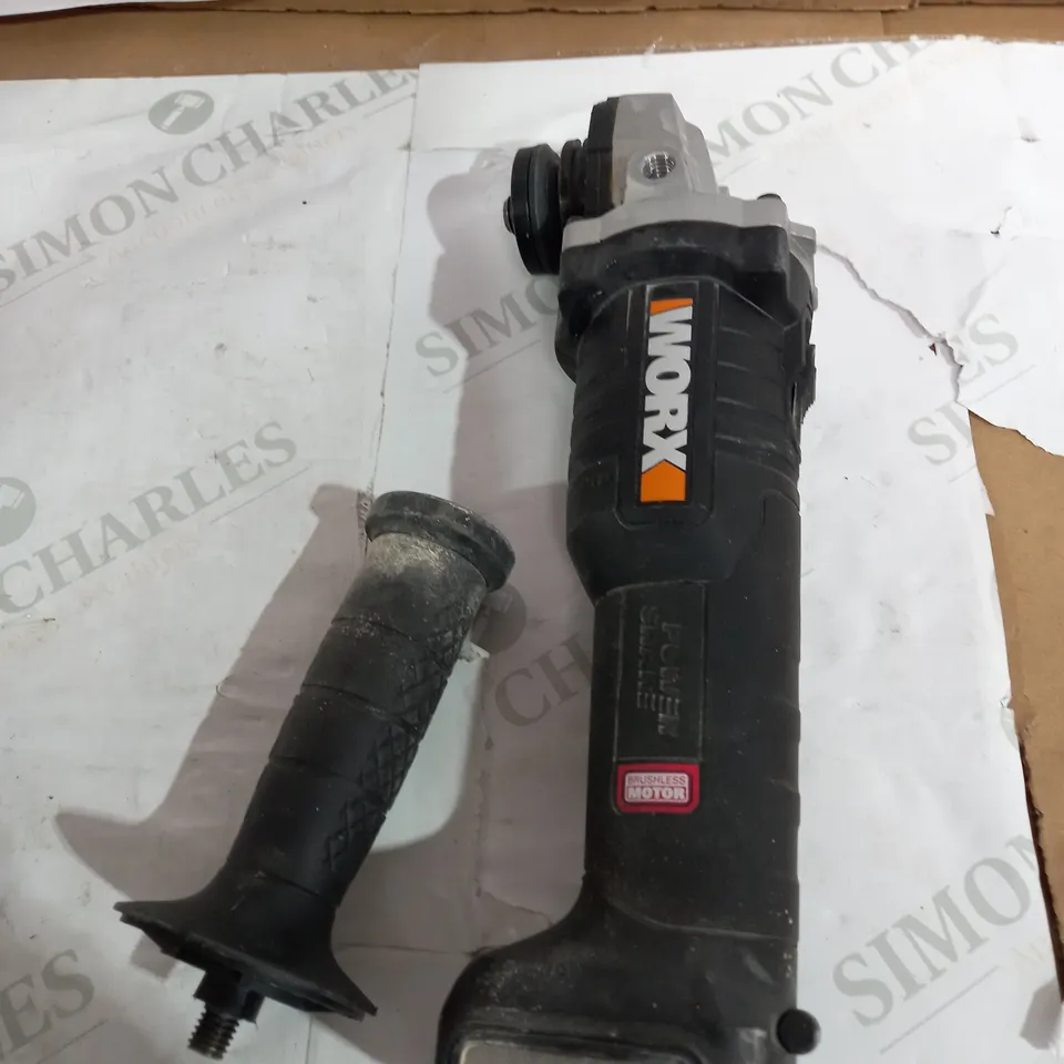 BOXED WORX WX800.9 18V (20V MAX) CORDLESS 115MM ANGLE GRINDER