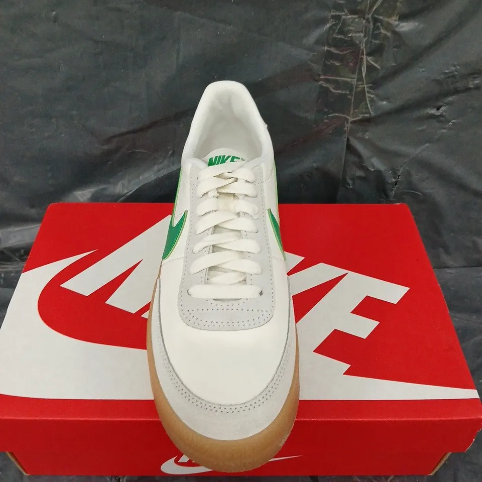 BOXED PAIR OF NIKE KILLSHOT 2 LEATHER GREEN UK 5.5