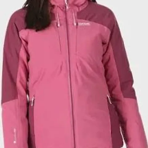 BRAND NEW REGATTA WOMENS HIGHTON STRETCH COAT IN PINK - UK 20